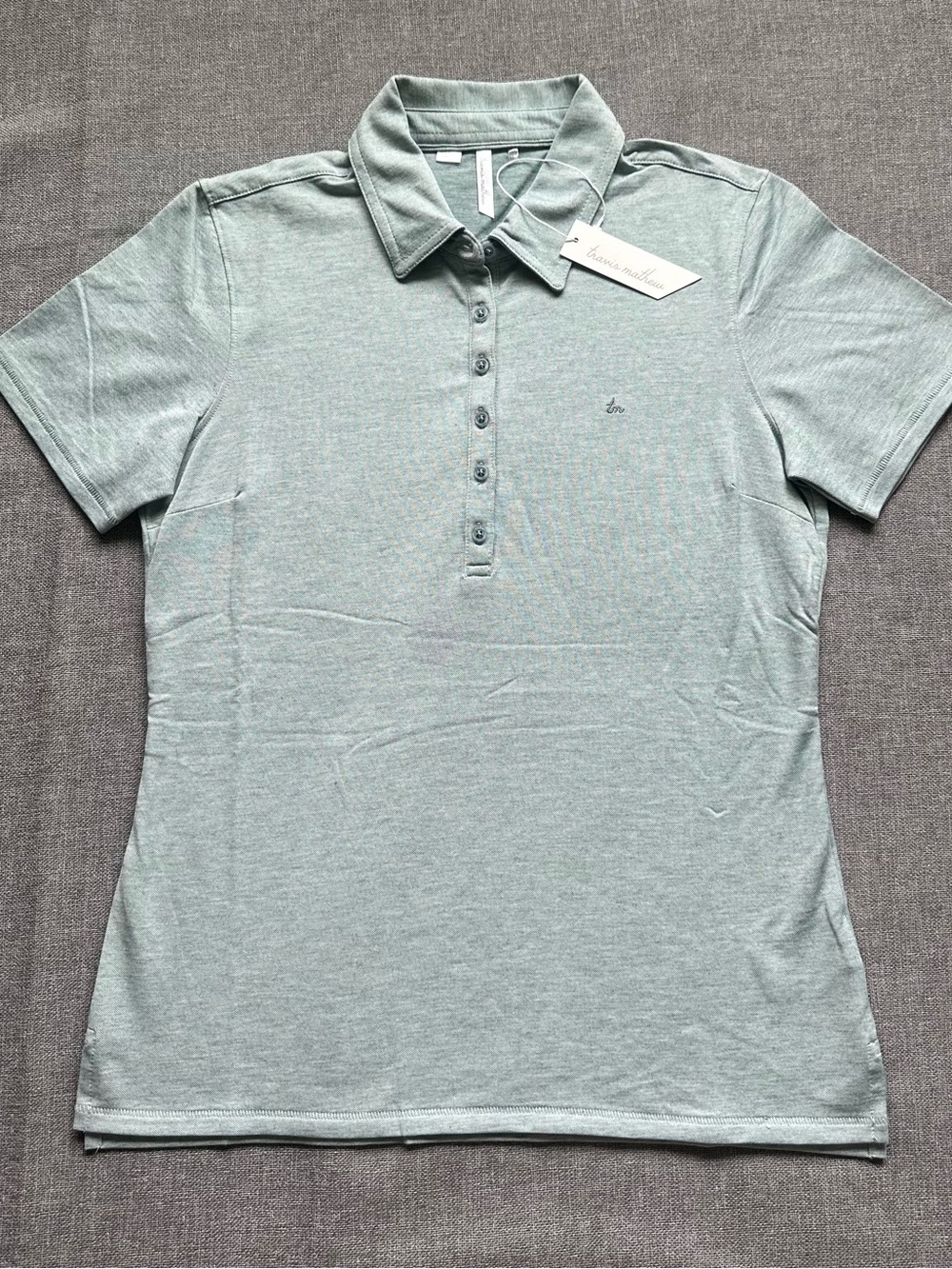 Travis Mathew Women’s Featherweight Golf Polo Shirt New - Picture 10 of 10